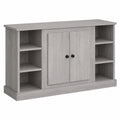 Aparador de Madera Gris Sonoma 100x35,5x60 cm con Amplio Almacenamiento para Cocina y Comedor