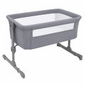 Cuna Colecho Chicco Next2Me con Altura Ajustable y Buena Ventilación, Incluye Colchón y Bolsa, para Bebés de 0-6 Meses, Gris