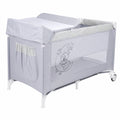 Cuna de Viaje Plegable para Bebé con Colchón y Cambiador - Parque Infantil 2 en 1, Seguro y Versátil para Casa y Viaje